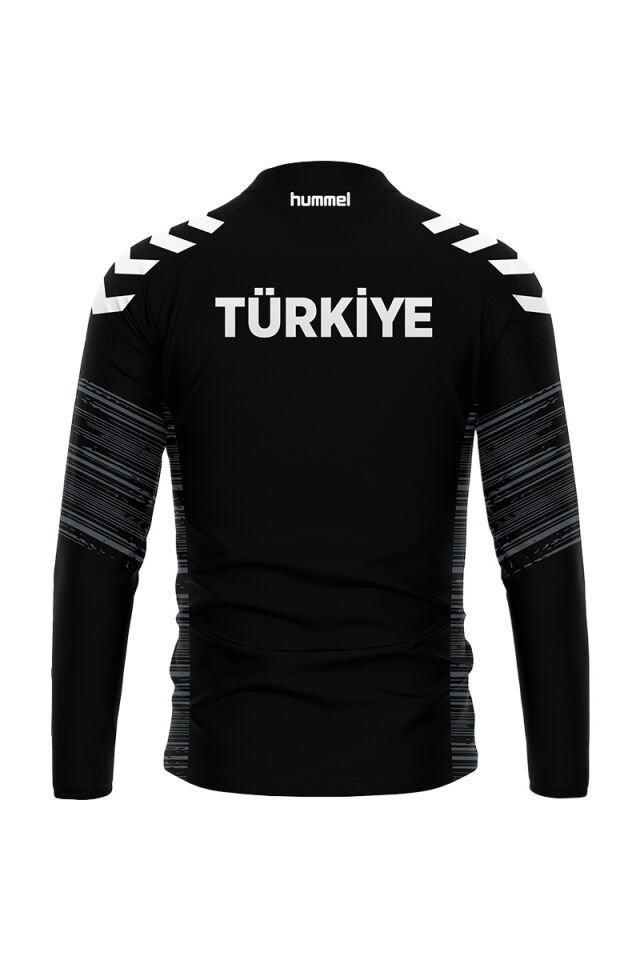 Milli Takım Line Kamp Eşofman Üstü Siyah