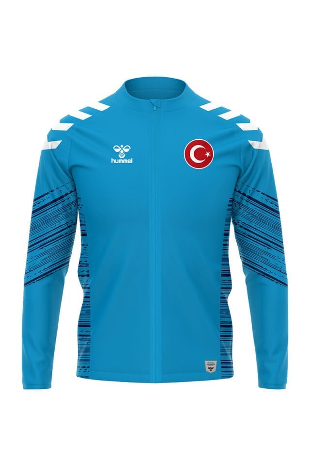 Milli Takım Line Kamp Eşofman Üstü Turkuaz