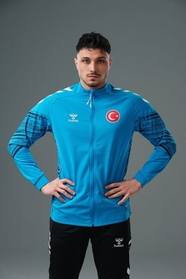 Milli Takım Line Kamp Eşofman Üstü Turkuaz