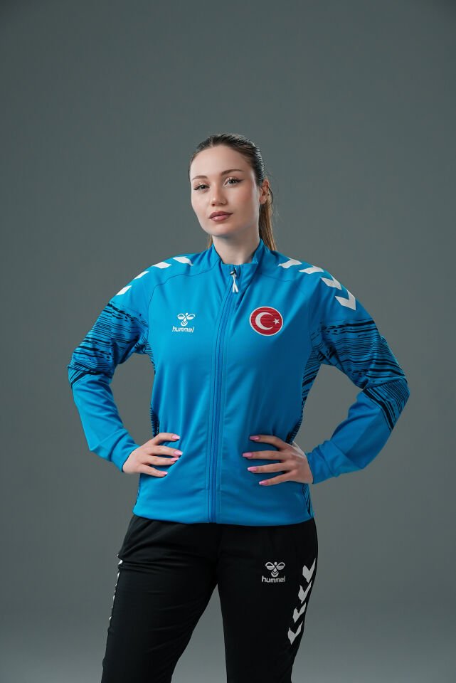Milli Takım Line Kamp Eşofman Üstü Turkuaz