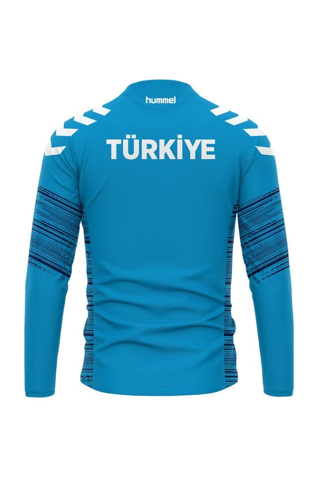 Milli Takım Line Kamp Eşofman Üstü Turkuaz