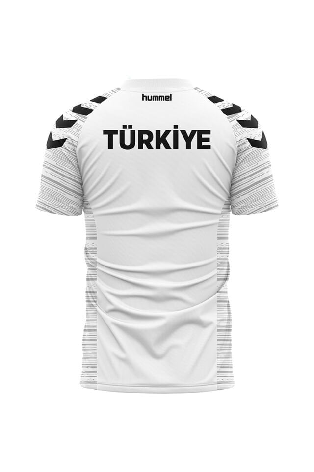 Milli Takım Line Kamp Tişört Beyaz