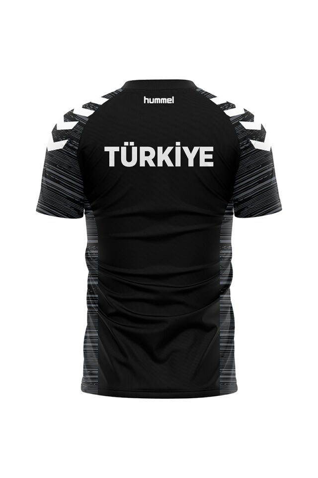 Milli Takım Line Kamp Tişört Siyah