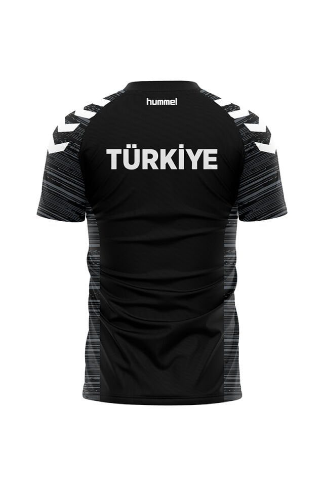 Milli Takım Line Kamp Tişört Siyah