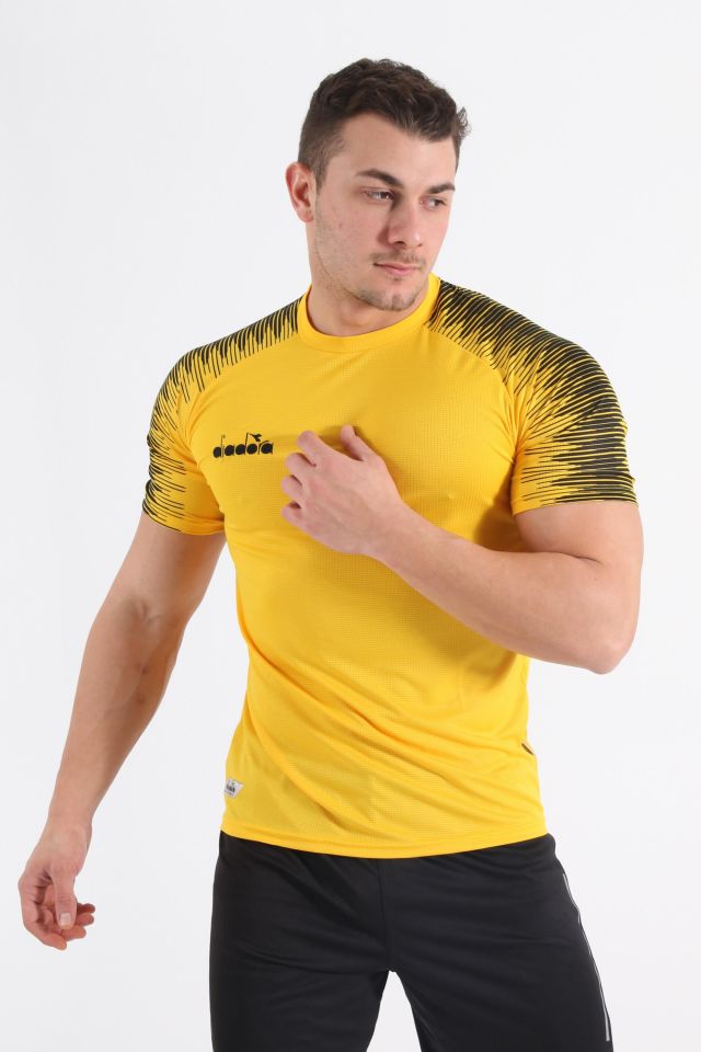 Ritim Antrenman Tişört Sarı