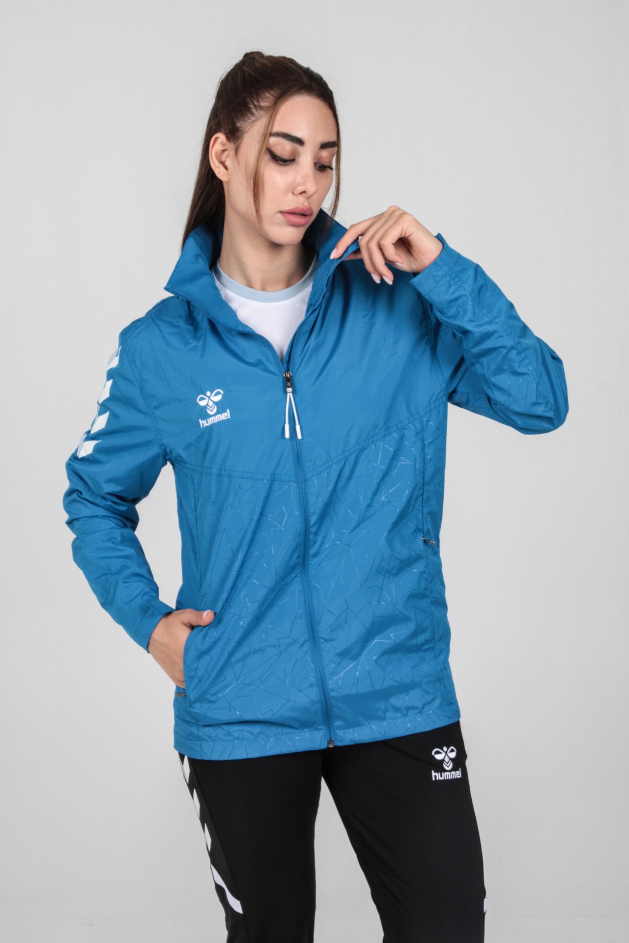 ゆめ hummel Dream Yağmurluk Saks Mavi | CRS Spor