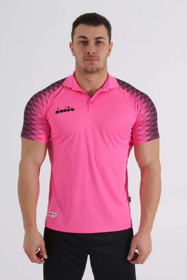 Ritim Kamp Polo Tişört Pembe