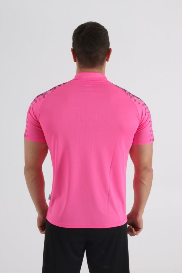 Ritim Kamp Polo Tişört Pembe