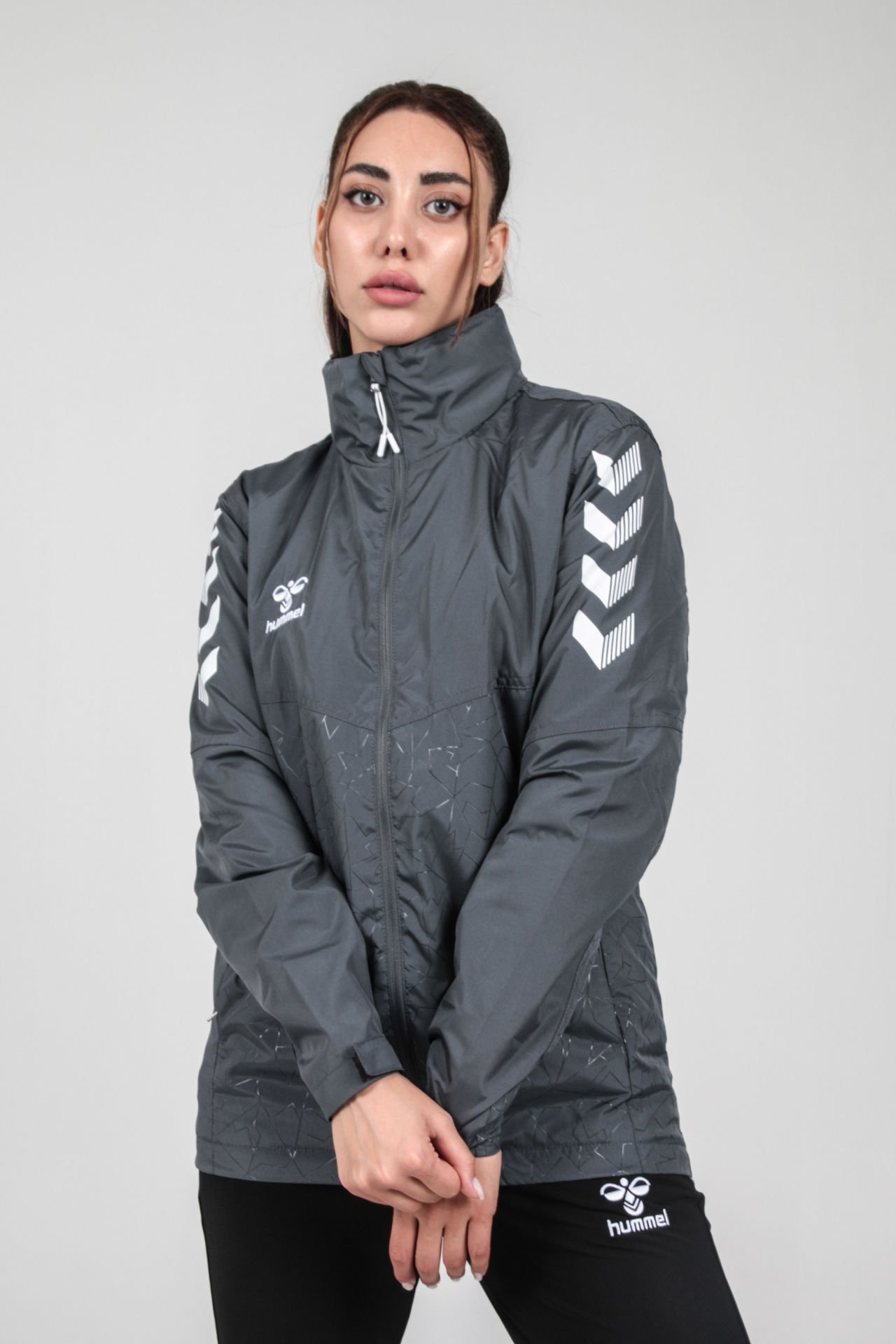 hummel Dream Yağmurluk Antrasit | CRS Spor
