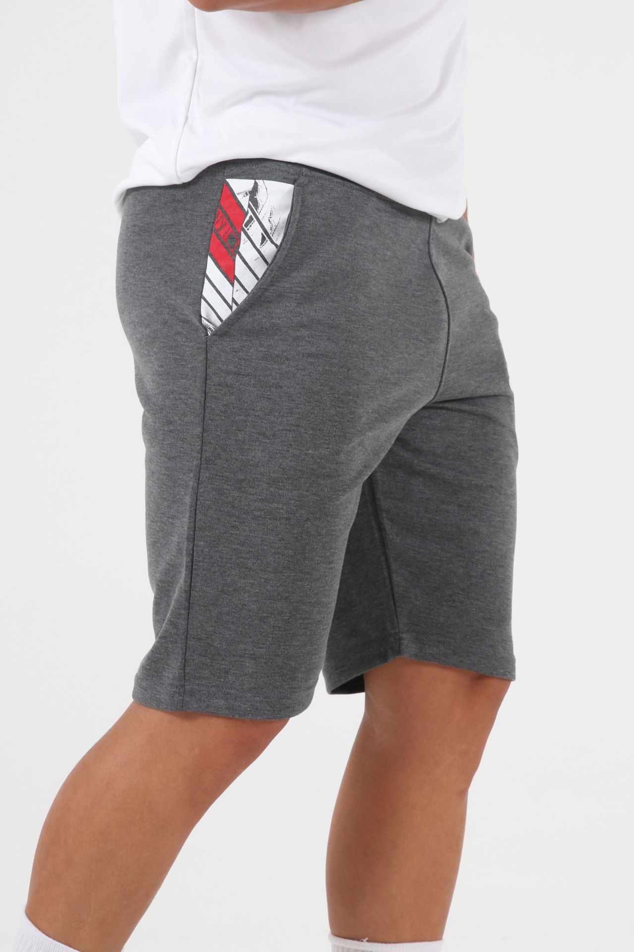 Forli Double Face Kamp Şortu Antrasit