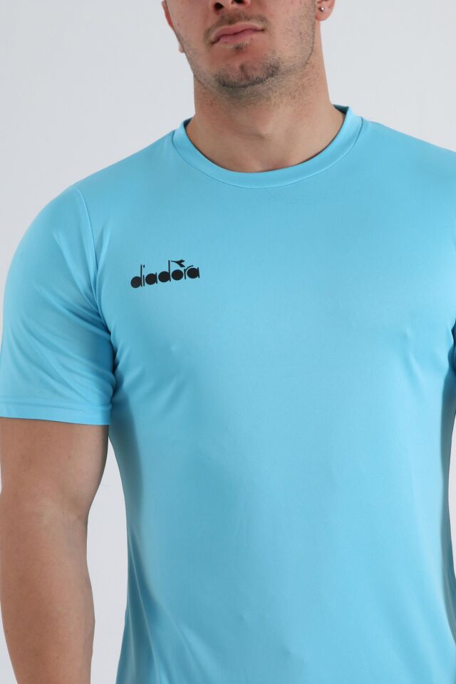 Diadora Nacce 22 Antrenman T-Shirt Turkuaz