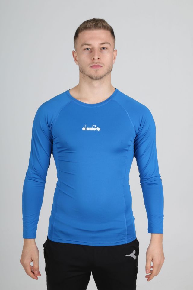 Pro Uzun Kollu İçlik Saks Mavi