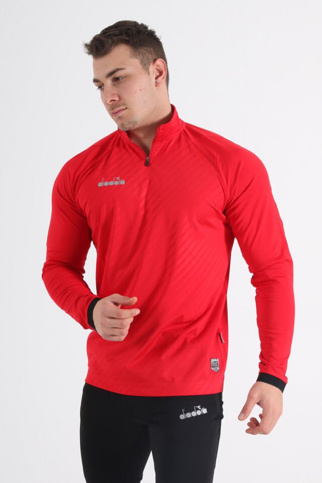 Diadora Elite Antrenman Eşofman Üstü Kırmızı