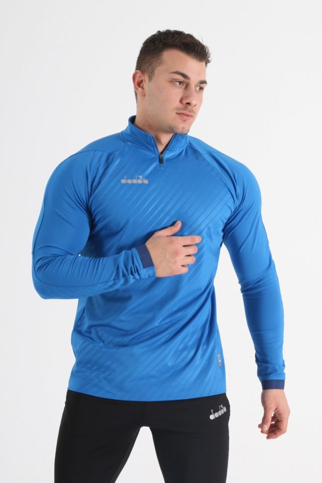 Diadora Elite Antrenman Eşofman Üstü Saks Mavi