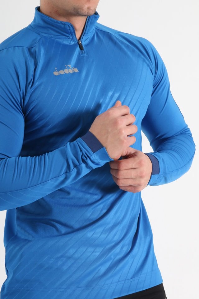 Diadora Elite Antrenman Eşofman Üstü Saks Mavi