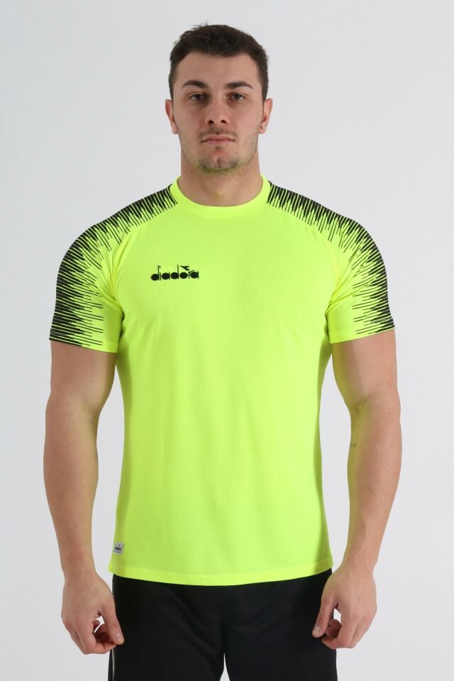 Ritim Antrenman Tişört Neon Sarı