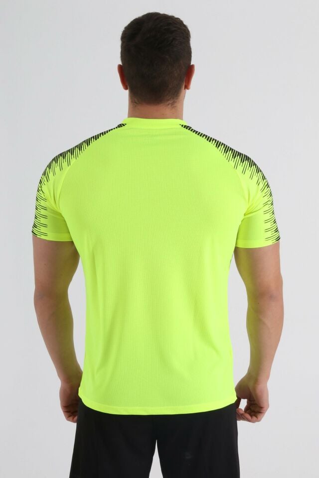 Ritim Antrenman Tişört Neon Sarı