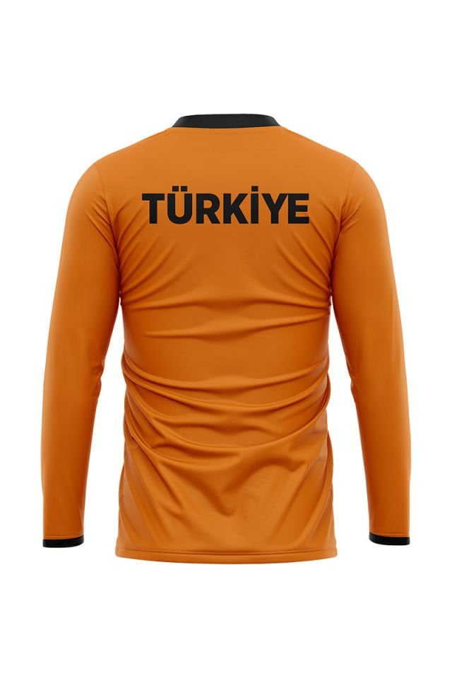 Royal Milli Takım Kaleci Forma Takımı Neon Turuncu