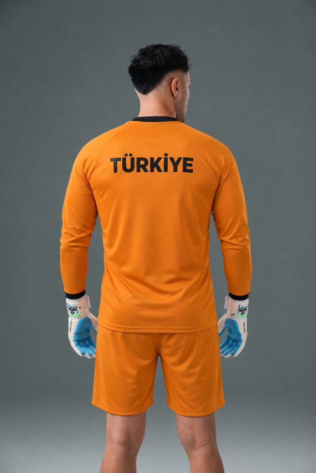 Royal Milli Takım Kaleci Forma Takımı Neon Turuncu