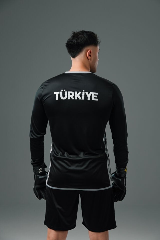 Royal Milli Takım Kaleci Forma Takımı Siyah