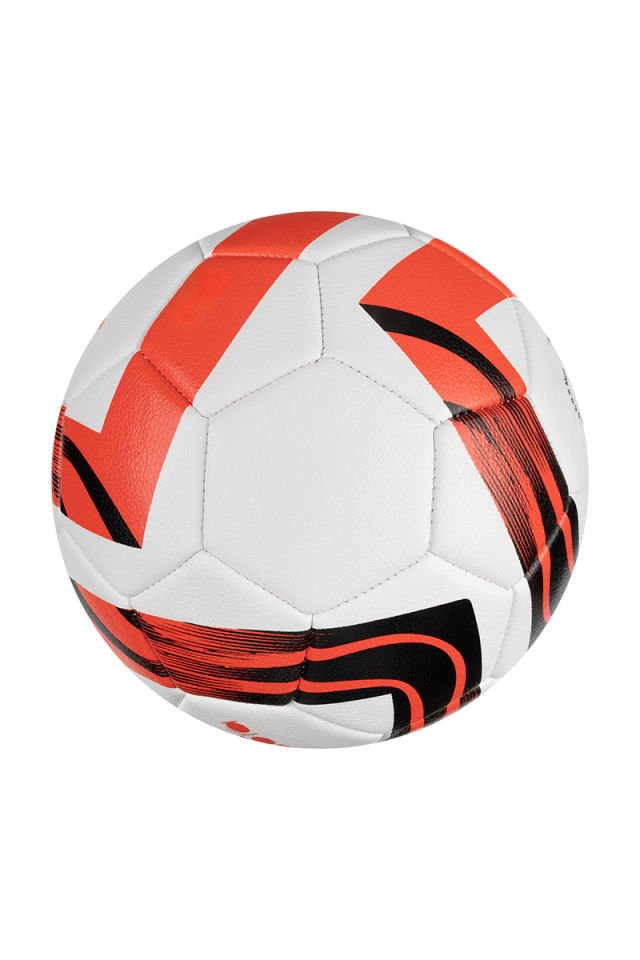 New Futbol Topu Beyaz Siyah Kırmızı No 5