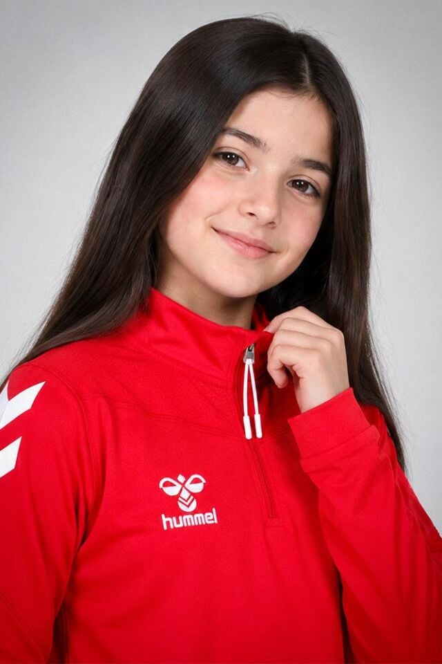 Hummel Oregon Çocuk Antrenman Eşofman Üstü Kırmızı