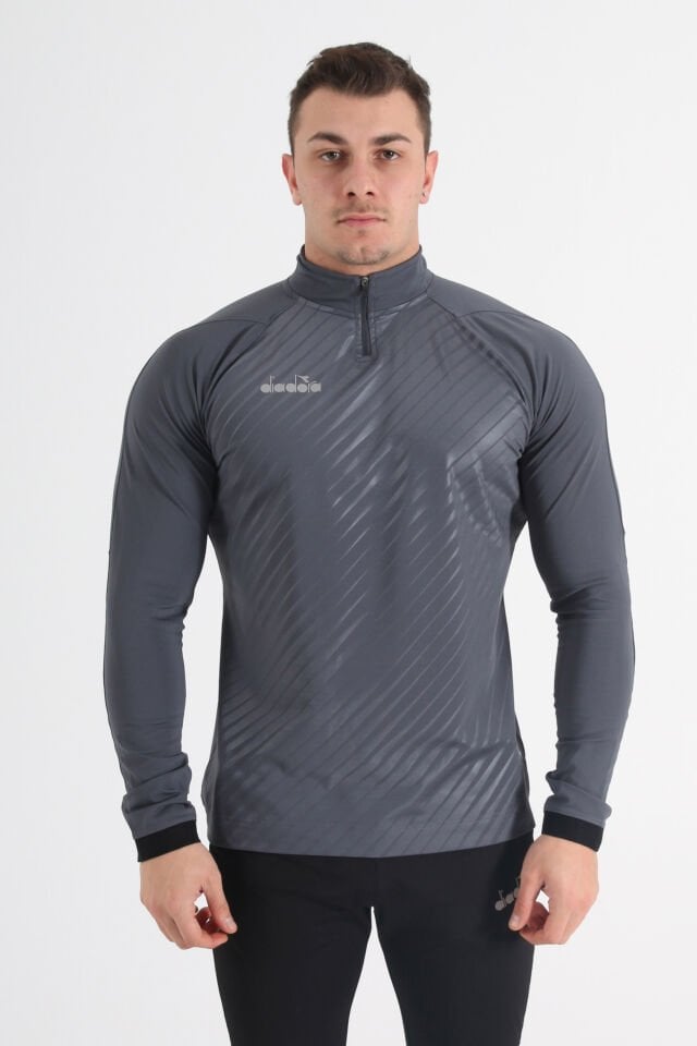 Diadora Elite Antrenman Eşofman Üstü Antrasit