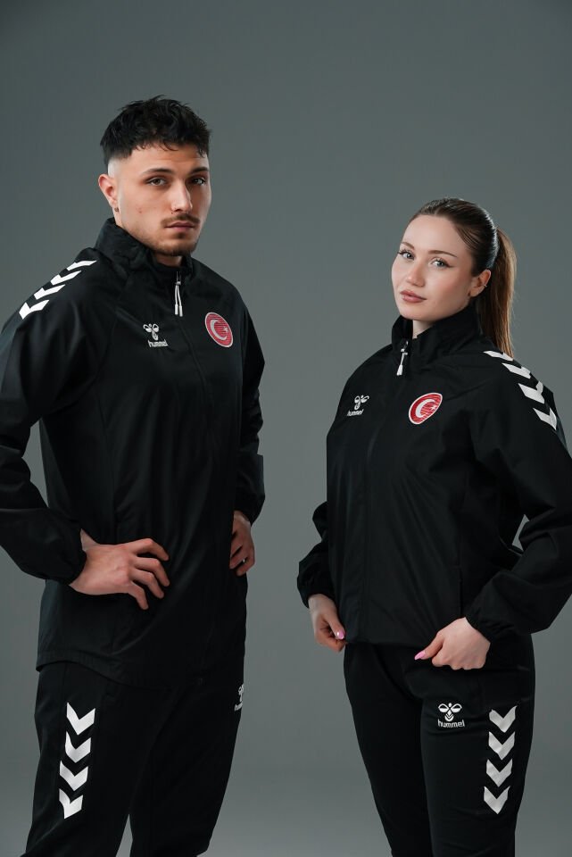 Hummel Line Milli Takım Yağmurluk Siyah