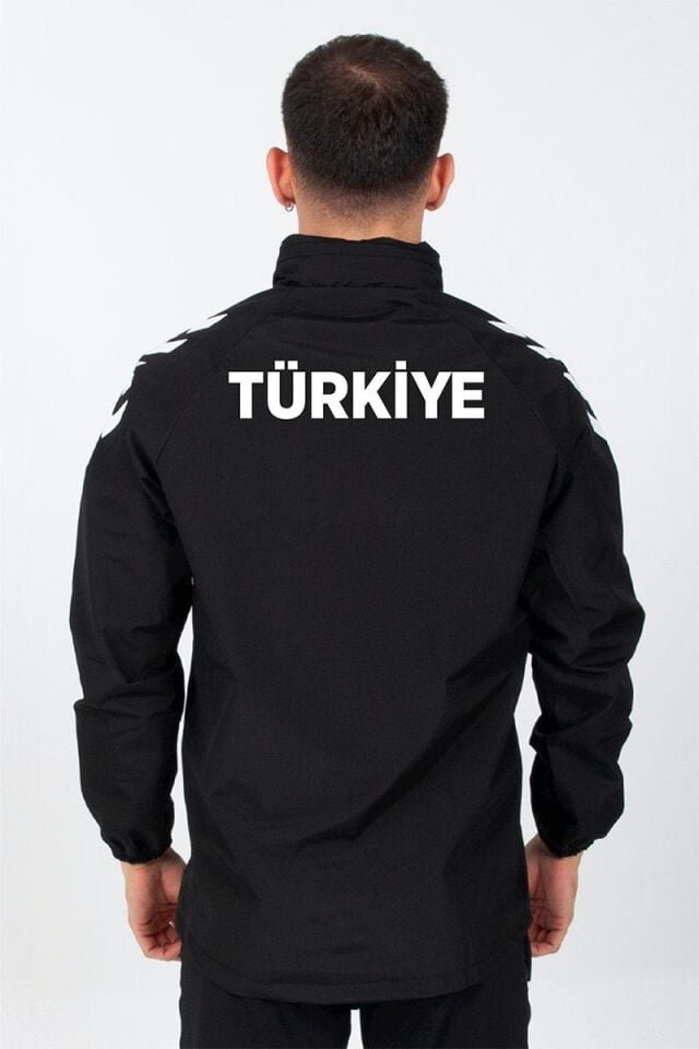 Hummel Line Milli Takım Yağmurluk Siyah