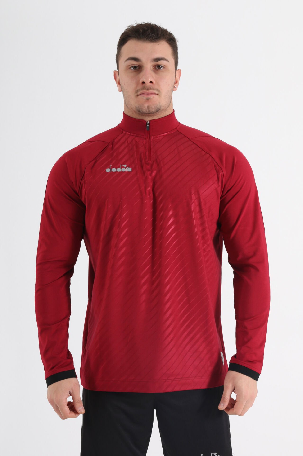 Diadora Elite Antrenman Eşofman Üstü Bordo