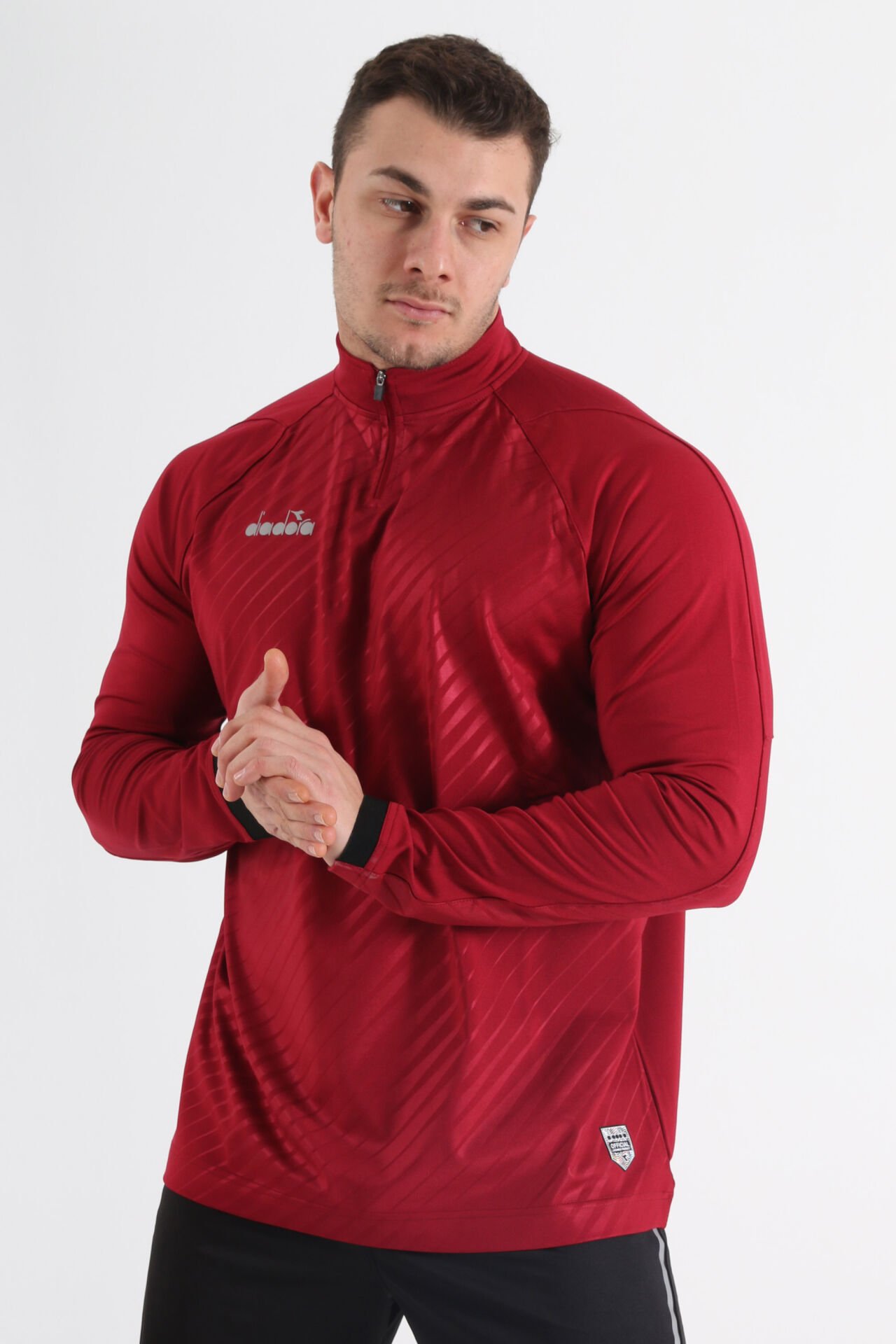 Diadora Elite Antrenman Eşofman Üstü Bordo