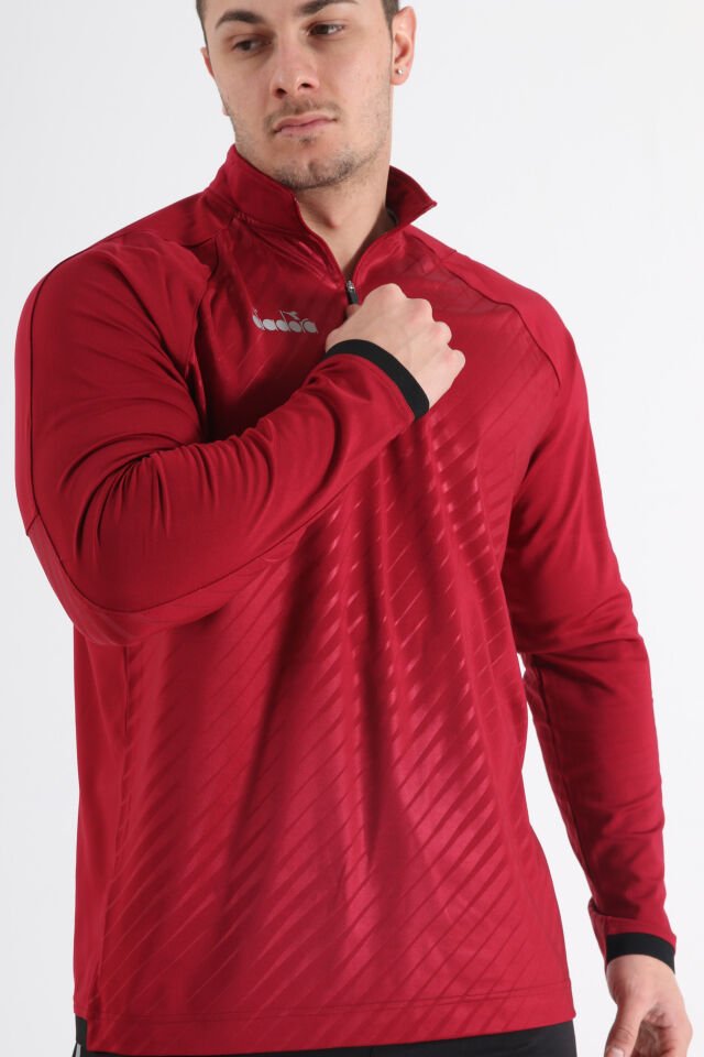 Diadora Elite Antrenman Eşofman Üstü Bordo