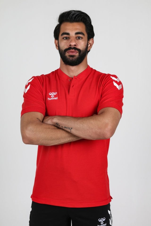 Armin Pamuklu Bebe Yaka Tişört Kırmızı