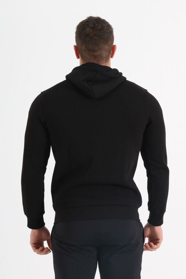 İmola Kapüşonlu Sweatshirt Siyah