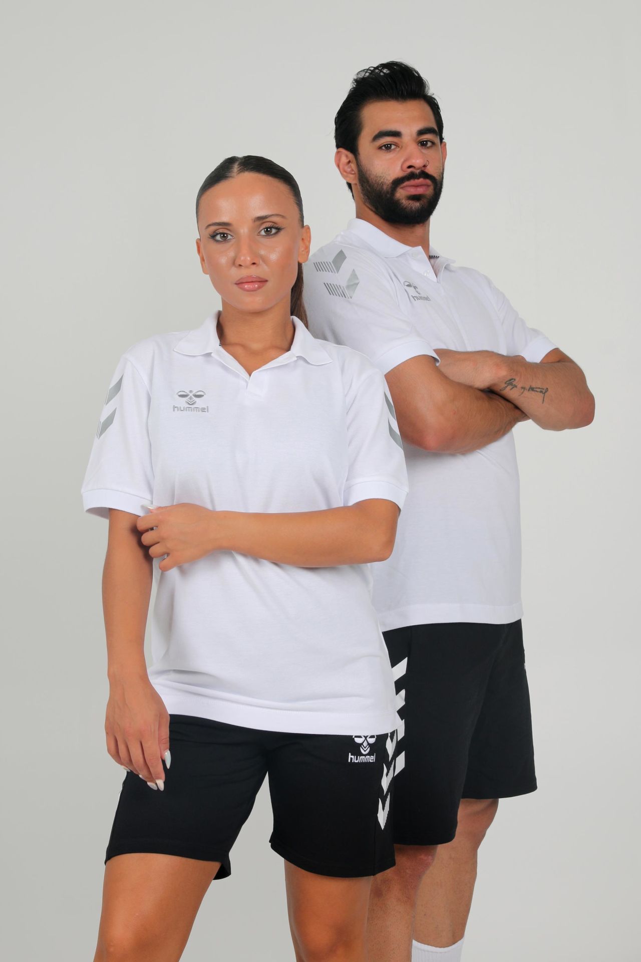 Armin Pamuklu Polo Yaka Tişört Beyaz