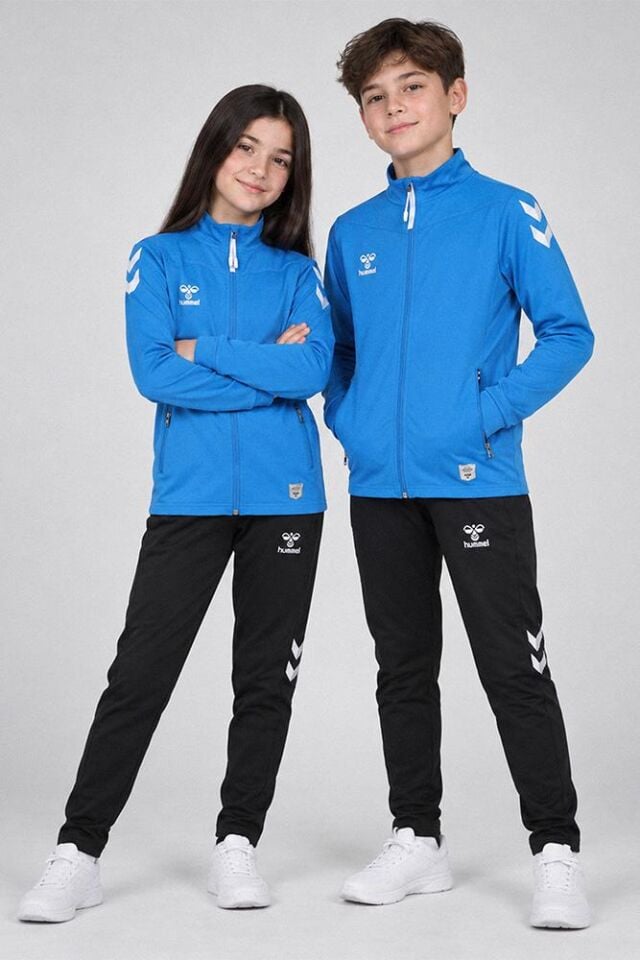 Hummel Oregon Çocuk Kamp Eşofman Üstü Saks Mavi