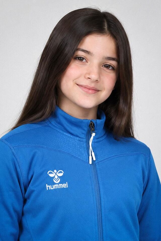 Hummel Oregon Çocuk Kamp Eşofman Üstü Saks Mavi