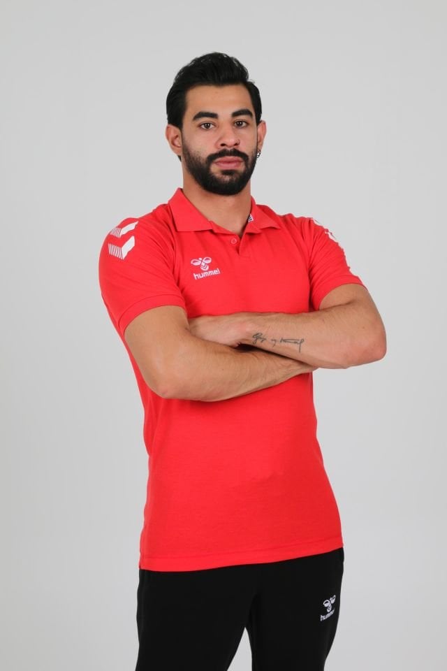 Armin Pamuklu Polo Yaka Tişört Kırmızı