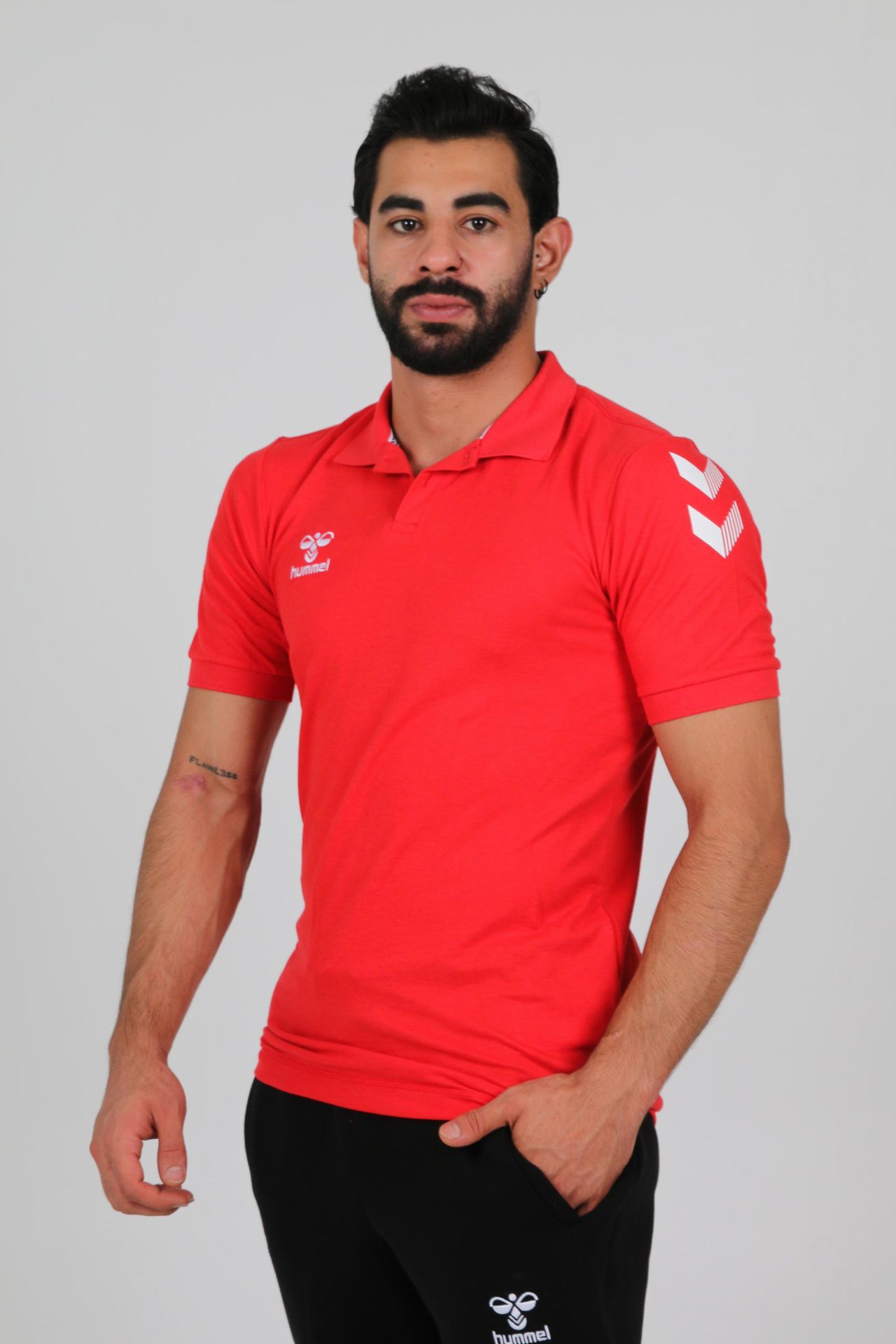 Armin Pamuklu Polo Yaka Tişört Kırmızı