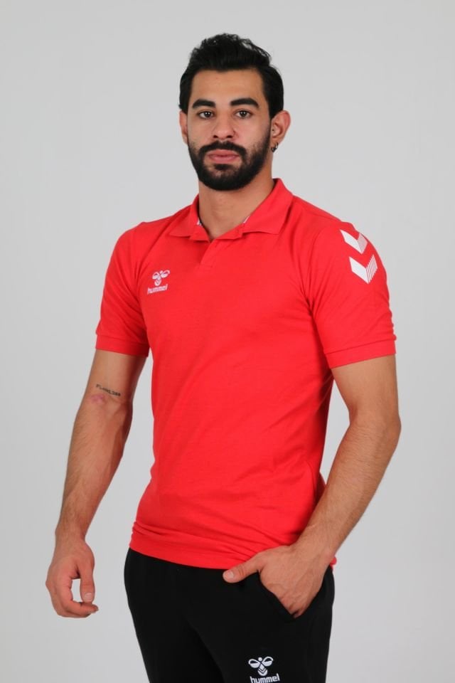 Armin Pamuklu Polo Yaka Tişört Kırmızı