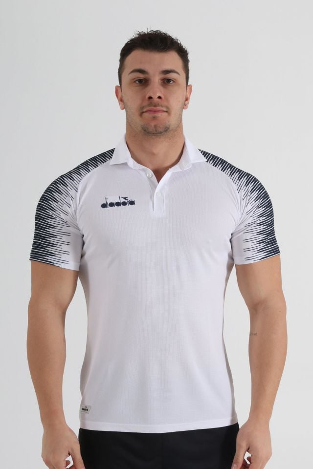 Ritim Kamp Polo Tişört Beyaz