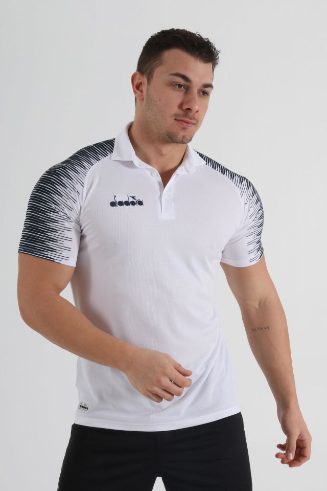 Ritim Kamp Polo Tişört Beyaz