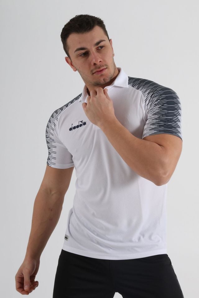 Ritim Kamp Polo Tişört Beyaz