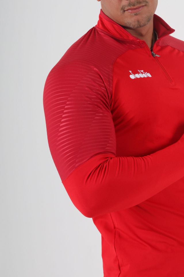 Premium Antrenman Eşofman Üstü Kırmızı