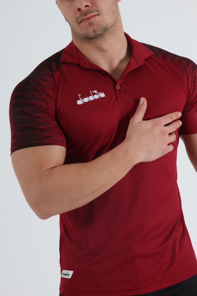 Ritim Kamp Polo Tişört Bordo