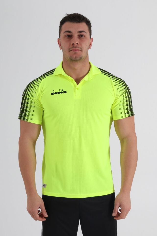 Ritim Kamp Polo Tişört Neon Sarı