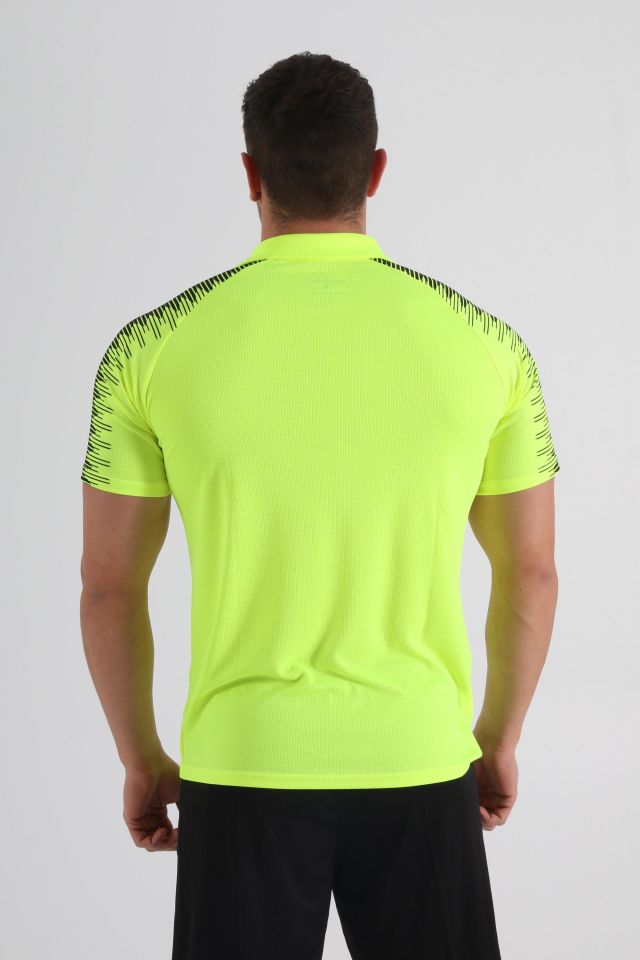 Ritim Kamp Polo Tişört Neon Sarı