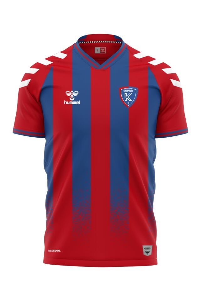 Hummel Karabük İdmanyurdu Çizgili Forma 25/26 Tek Üst