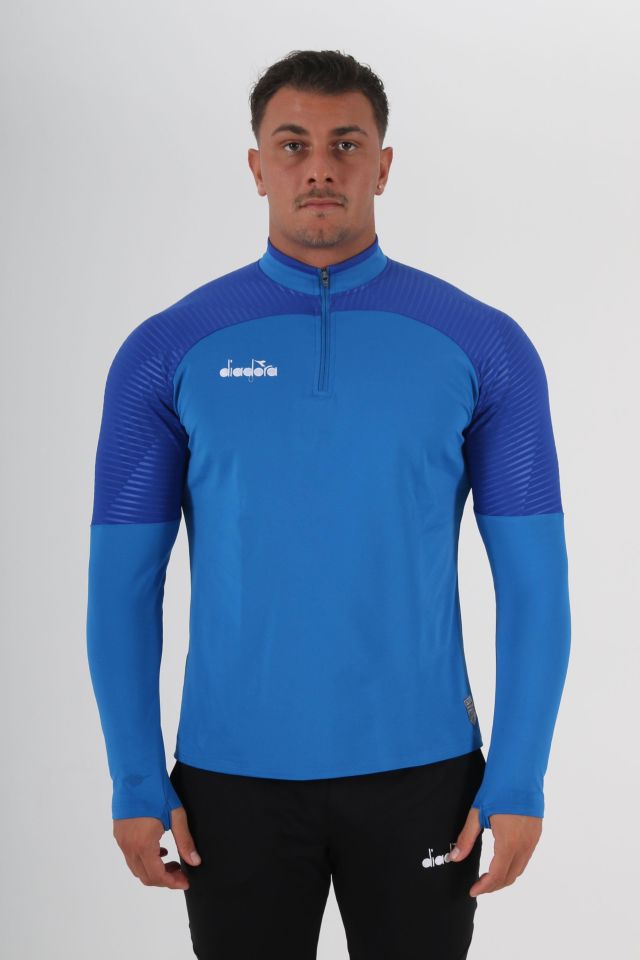 Premium Antrenman Eşofman Üstü Saks