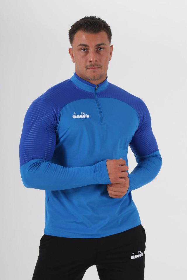Premium Antrenman Eşofman Üstü Saks